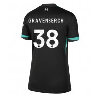 Camiseta Liverpool Ryan Gravenberch #38 Visitante Equipación para mujer 2024-25 manga corta